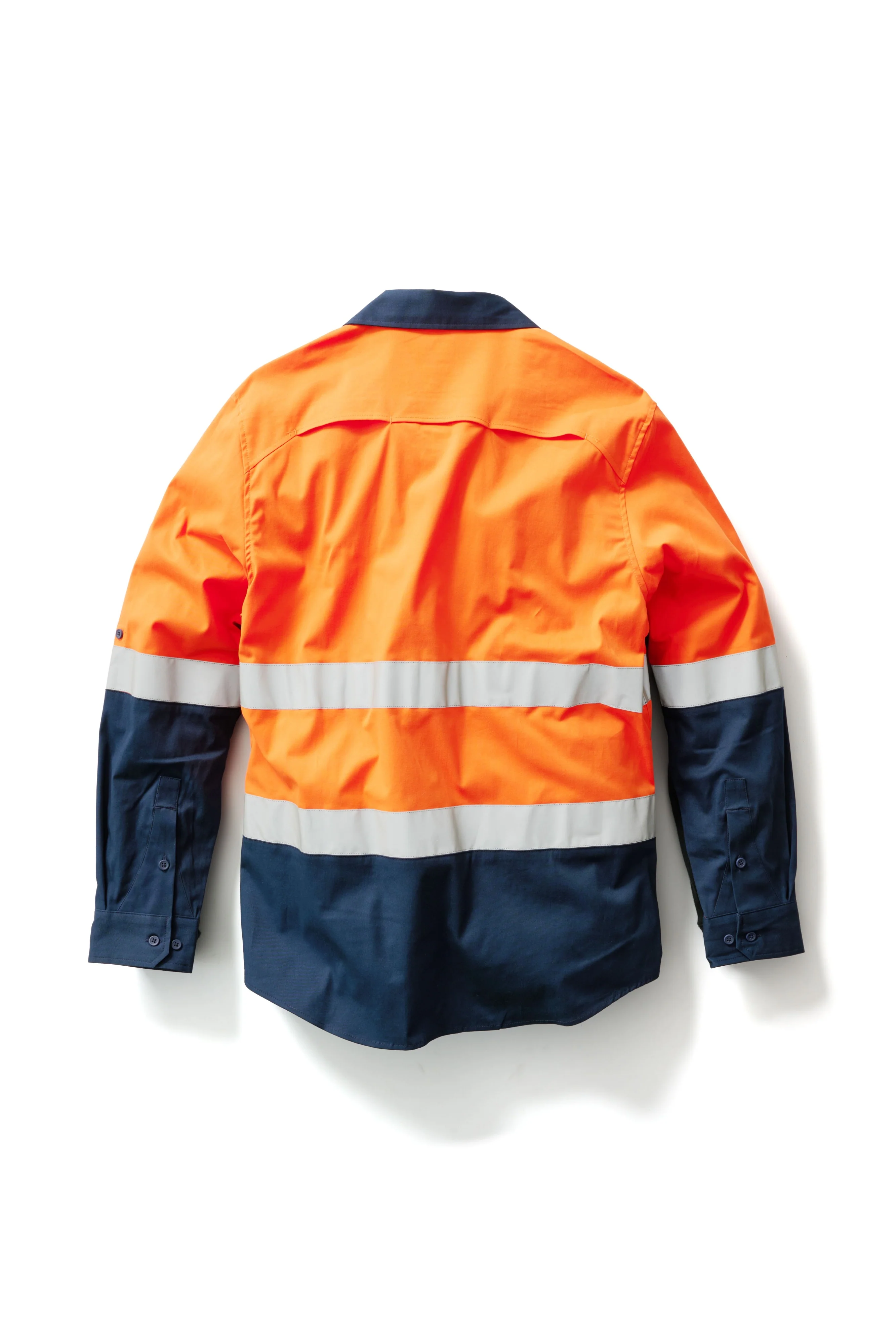 XDMG Workwear Tapped Long Sleeve Hi Vis Shirt (ULS-1T) - Image 2