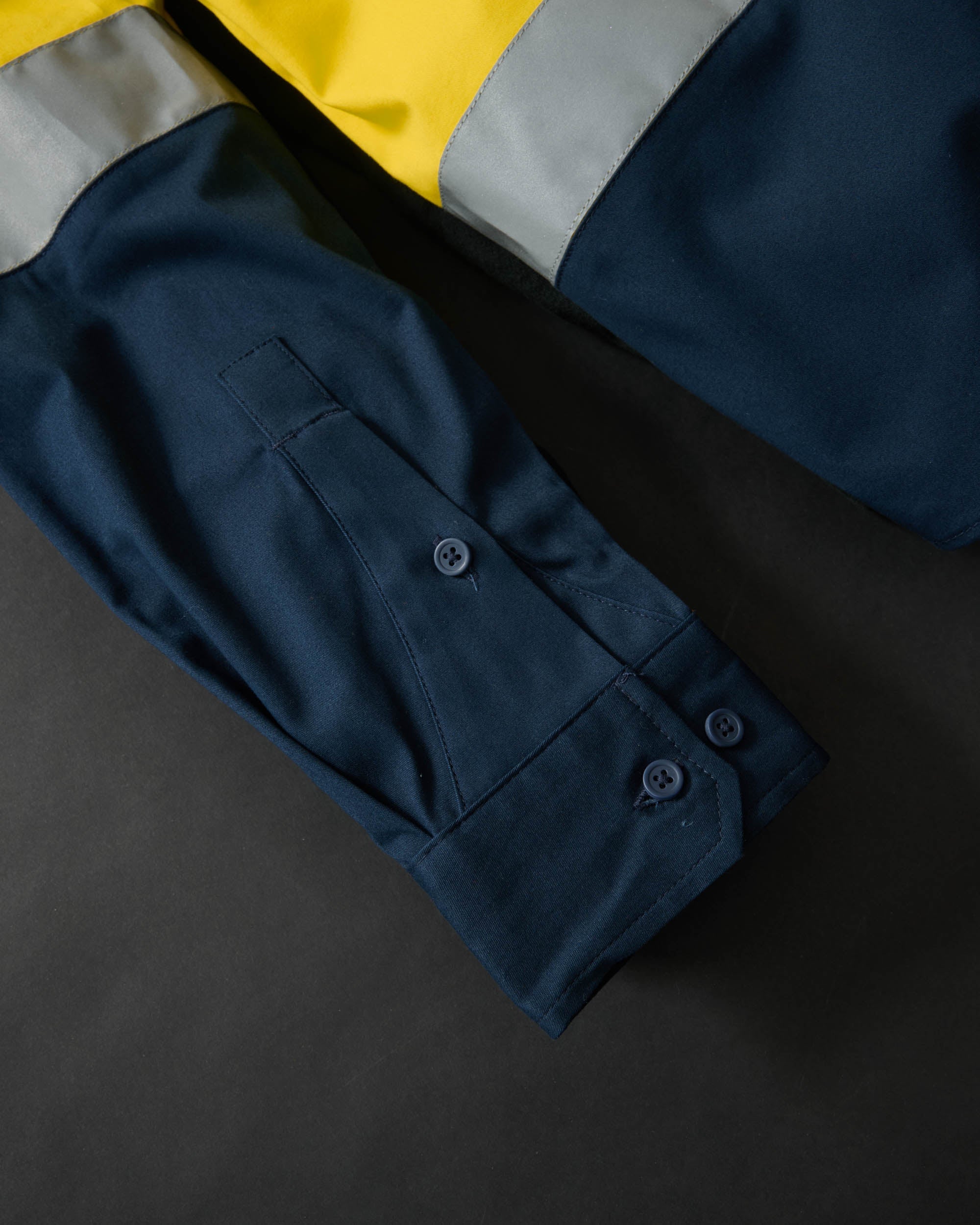 XDMG Workwear Tapped Long Sleeve Hi Vis Shirt (ULS-1T) - Image 20