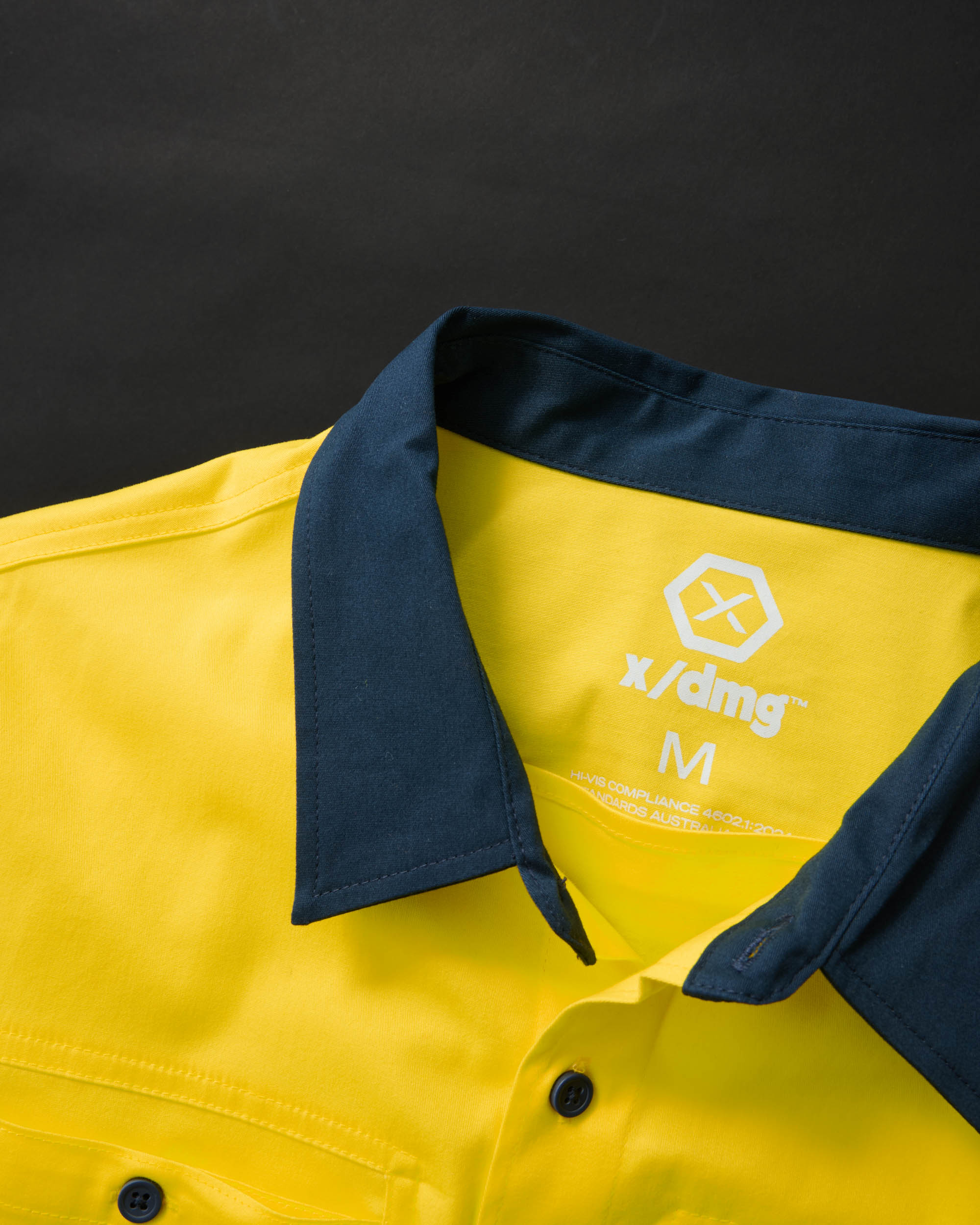 XDMG Workwear Tapped Long Sleeve Hi Vis Shirt (ULS-1T) - Image 24